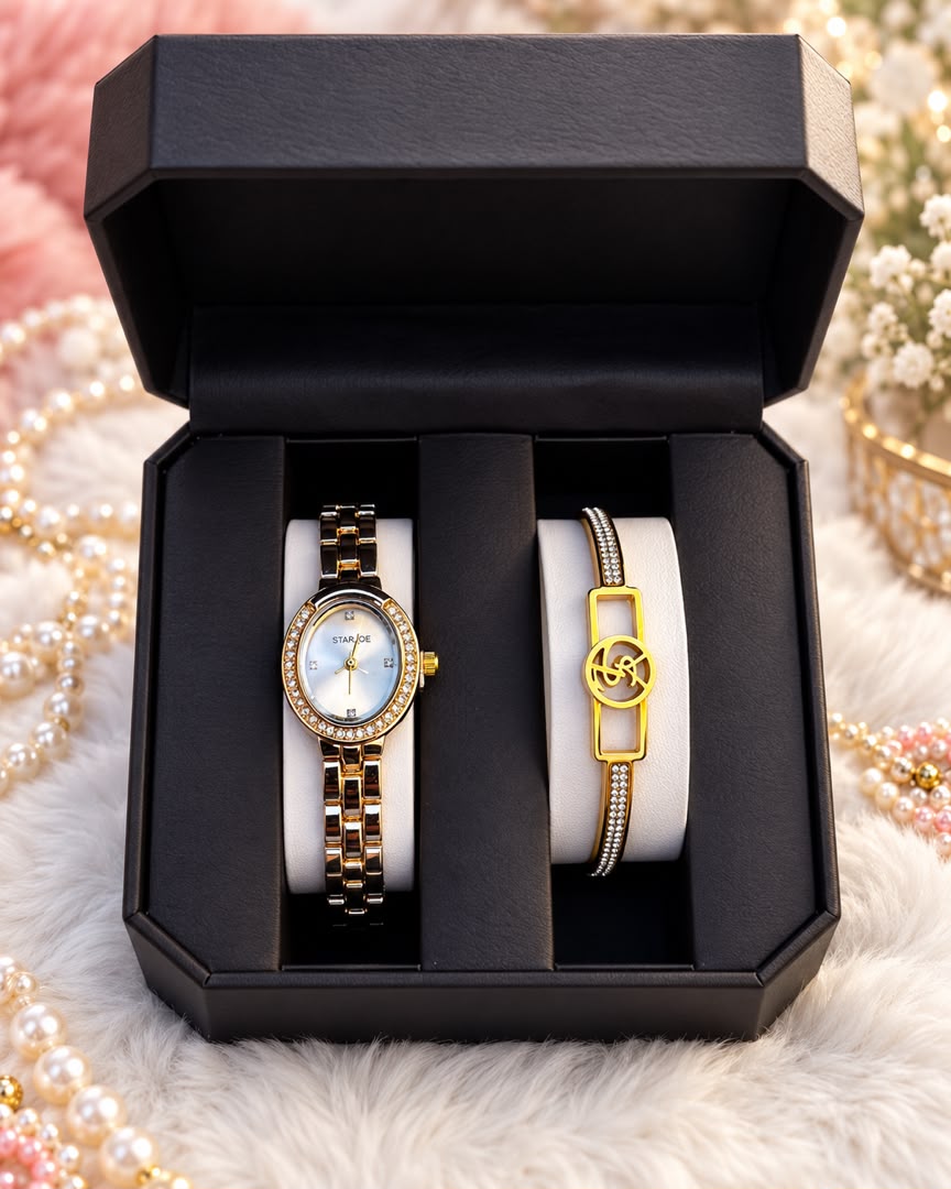 Montre +braclet+boite (inoxydable)-black ys